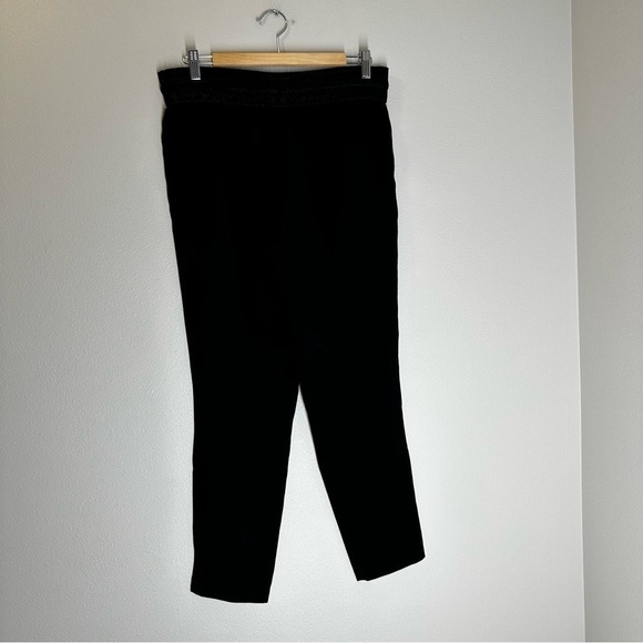 Rag & Bone Easy Elastic Waist Pants Black Ankle Fit Slim Leg Size Small Women’s - Picture 8 of 10